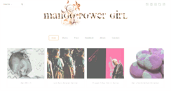 Desktop Screenshot of mangopowergirl.com