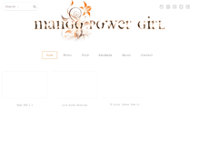 Tablet Screenshot of mangopowergirl.com